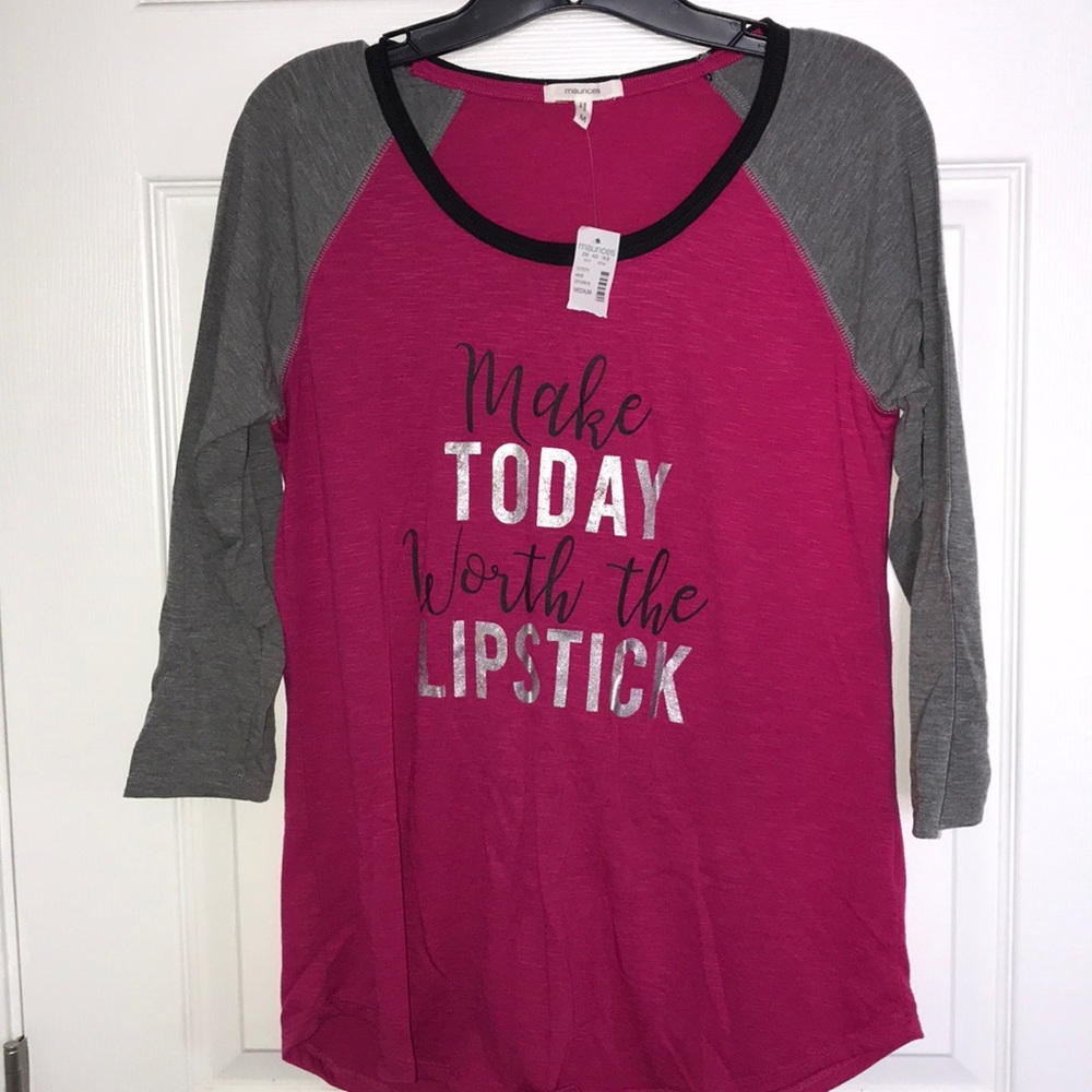 3/4 sleeve tee